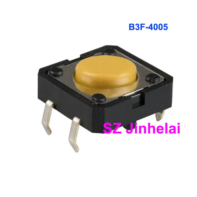 100pcs Authentic Original Omron Tactile Switch Push-button Micro switches B3F-4000 B3F-4005 B3F-4050 B3F-4055