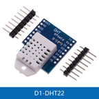 ESP8266 D1 Mini Pro V3.0 Wifi Development Board Nodeu WS2812 RGB DHT11 DHT22 AM2302 Relay DS18B20 BMP180 Motor For Wemos Diy Kit