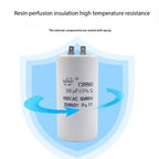 1PCS CBB60 Washing Machine Dryer Motor Starting Capacitor 4UF/8UF/20UF/35UF/60UF/100UF 450V