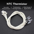 5PCS 3D Printer Thermistor NTC 3950 100K ohm Temperature Sensor Cable For CR10 Ender 3/Ender 3 Pro/Ender 3 Neo/Ender 3 Max