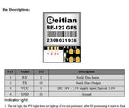 Beitian GPS Module BE-120 BE-122 M10 GNSS GPS Antenna Receiver with Flash for Flight Controller FPV UAV PX4 PIX32 RC Drone