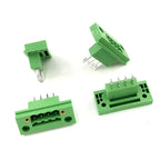 5sets KF2EDGWB 5.08 2/3/4/5/6/7/8/9/10/12Pin Wall Terminal Plug Type 5.08mm Pitch Connector Pcb Screw Terminal Block