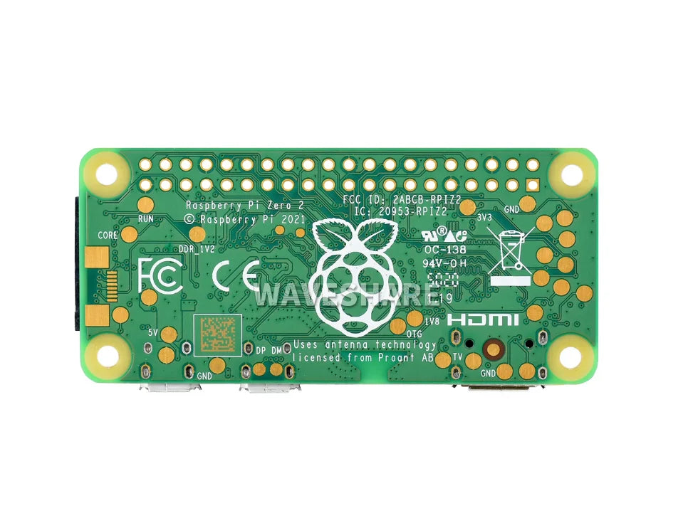 Raspberry Pi Zero 2 W | 1GHz Quad-Core 64-bit ARM | 512MB RAM | WiFi & Bluetooth 4.2/BLE