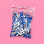 SAMIROB 60/100Pcs 3mm LED Diode Kit F3 Schottky Assorted Diode Red White Green Blue Yellow Orange Pink Purple Warm White for DIY