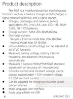 ToolkitRC M8P Intelligent Charger 1-8S 600W 20A Remote Control Car Aviation Model Aircraft Lithium Battery FPV Fast Charging