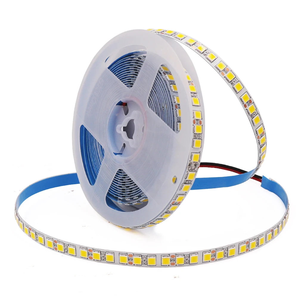 DC12V LED Strip 5050 5054 2835 240LEDs/m High Bright Flexible LED Rope Ribbon Tape Light Lamp Warm White / Cold White 5m