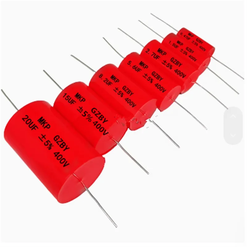 2pcs Audiophiler Axial MKP Capacitor Audio 400V 10UF/400V 0.1UF 1UF 3.3UF 4.7UF 6.8UF 7.5UF 8.2UF 12UF 15UF 18UF 22UF 33UF 47UF