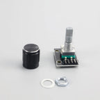 1/3 PCS KY-040 360 Degrees Rotary Encoder Module with Knob Cap 5V Brick Sensor Switch Development Board Module for R3 Board