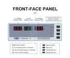 TOMZN Dual Power Automatic Transfer Switch Relay Over Under Voltage Current Protection with LED Display and Overload Cut Off