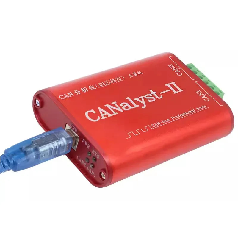 Stable Smart CAN Analyzer Portable USBCAN-2 Debug Card CANOpen Protocol Dual USB To CAN Module 007