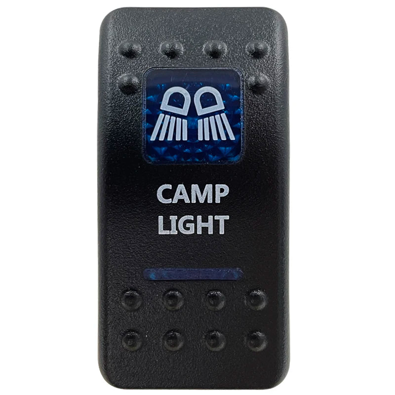 Blue Led Rocker Switch Button 5Pins&7Pins ON OFF ON For Car Marine Boat NARVA ARB Style interior Lights parts Camper Accessories