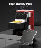 AMPCOM CAT6A CAT6 Tool Less Keystone Jack,  RJ45 UTP Keystone Module Adapter No Punch-Down Tool Couplers Modular Connector