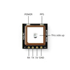 HGLRC M100 MINI GPS Module 15x15x5.2mm 2.6g M10 Chip UBLOX 10Hz For 2-7 Inch Long Range FPV Racing RC Drone Quadcopter DIY Parts