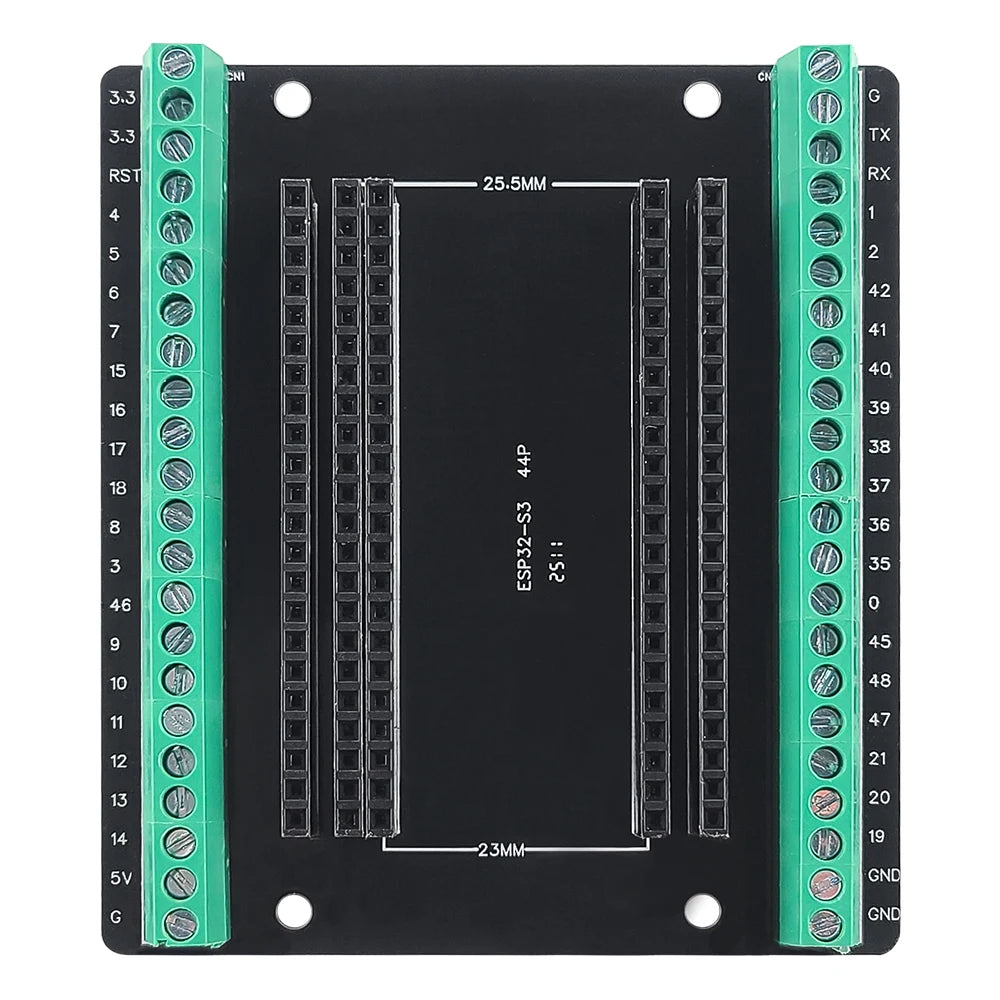 ESP32-S3 Development Board with Expansion Adapter Kit 2.4G Wifi BT Module MCU ESP32-S3 N16R8 44Pin Type-C ESP32-S3