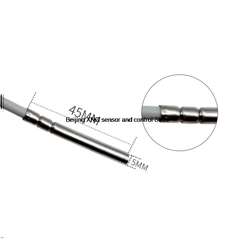 2pcs X SMD Thread Patch Waterproof NTC Thermistor NTC Temperature Sensor Probe Patch Silicone Cable 1K 2K 3K 5K 10K 12K 15K 30K