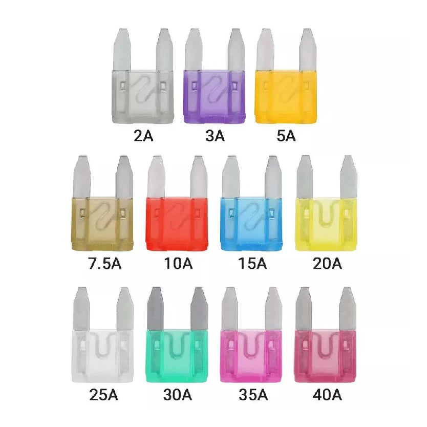 Car Fuses Assorted Kit Mini Standard Micro with Box 180Pcs 300Pcs