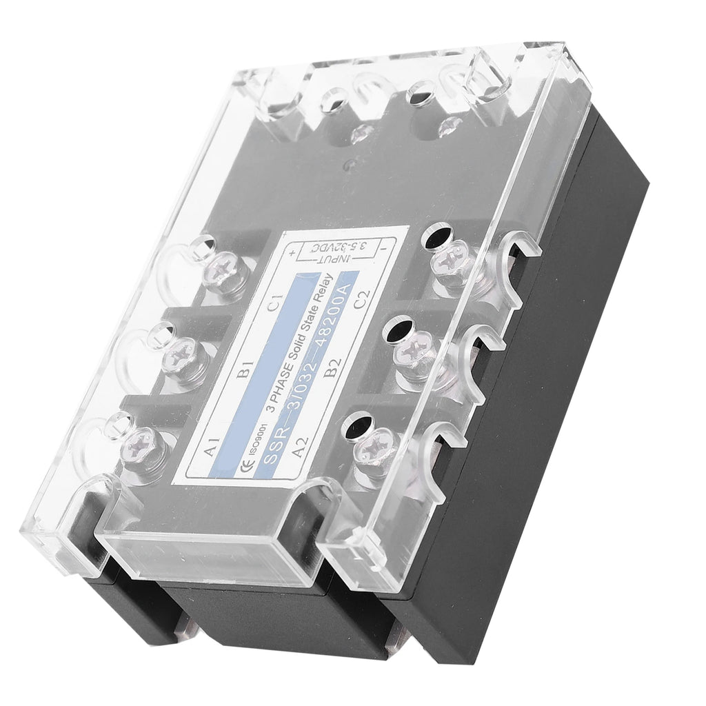 3‑Phase SSR DC Control AC 480V 200A Solid State Relay Industrial Equipment SSR‑3 D48200 200A