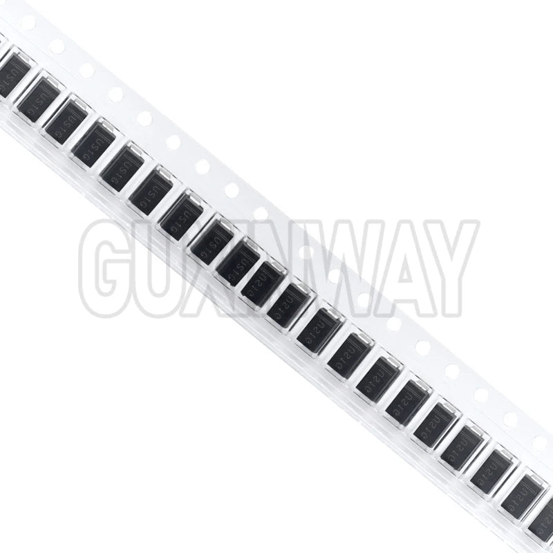 100PCS RS1D RS1G RS1J RS1M SMA DO-214AC 1A 200V 400V 600V 1000V FR104 FR107 SMD Fast Recovery Rectifiers Diode