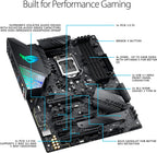 LGA 1151 Asus ROG STRIX Z390-F GAMING Motherboard DDR4 Intel 8th 9th-Gen I9 I7 I5 I3 128GB RGB CrossFireX Z390