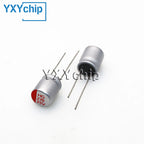 10PCS 10V 16V 25V 35V 50V 100V Polymer Solid Capacitor 4.7uF 10uF 22uF 33uF 47uF 68uF 100uF 220uF 270 330uF 470uF 1000uF 2200uF