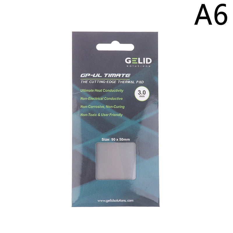 GP Ultimate 15W MK Thermal Pad CPU GPU Motherboard Silicone Grease Heat Dissipation Pad 90x50MM High Performance