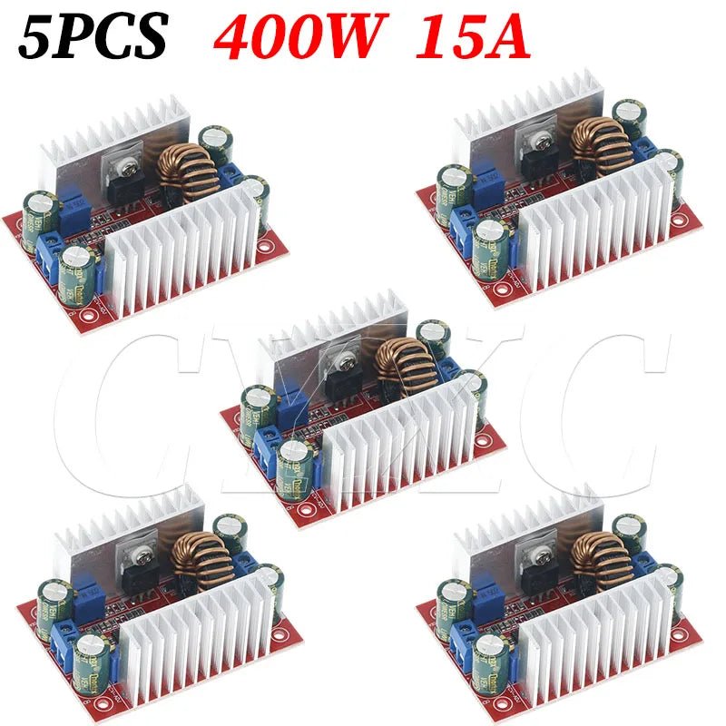 DC 400W 15A Step-up Boost Converter Constant Current Power Supply LED Driver DC8.5V-50V to DC10V-60V Voltage Charger Step Up Mod