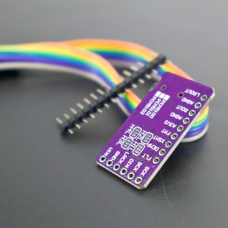 nterface I2S PCM5102A DAC decoder GY-PCM5102 player module for Raspberry Pi Phat board digital audio board