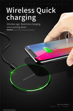 Wireless Charger For iPhone 17 16 15 14 13 Pro Max Induction Fast Charging Pad Dock Station For Samsung S25 S24 Xiaomi Huawei