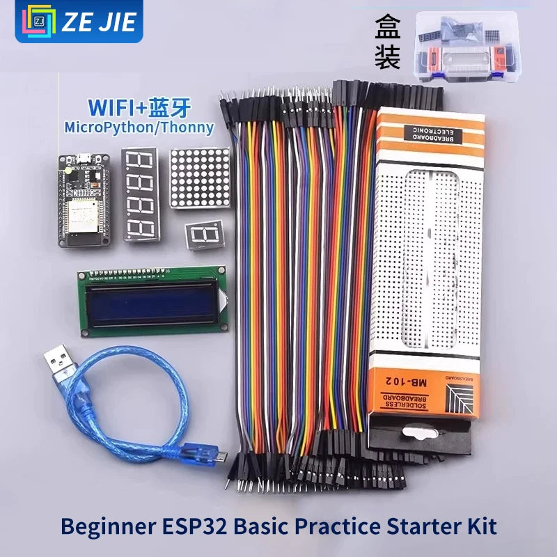 ESP32 Development Board Module, 8266 Wireless WiFi + Bluetooth, Dual-Core CPU, CH340 Chip, ESP32 Programming Socket