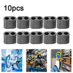  10x/Toroids Ferrite Core Magnetic Ring Bead For Radio Frequency RF RFC/ Accessories Double-Hole Magnetic Ring
