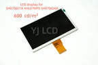 7-inch HD IPS LCD display with 1024*600 Resolution, high brightness 600 cd/m², SH070JGI1K XHL070IPS SH070JGI60