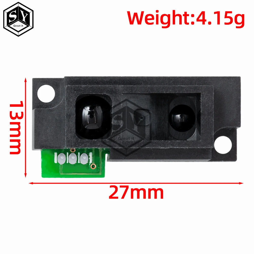 GP2Y0A51SK0F IR Infrared Ranging Sensor Module 2-15cm Distance Measuring High Precision 5V I2C IIC Output for Arduin
