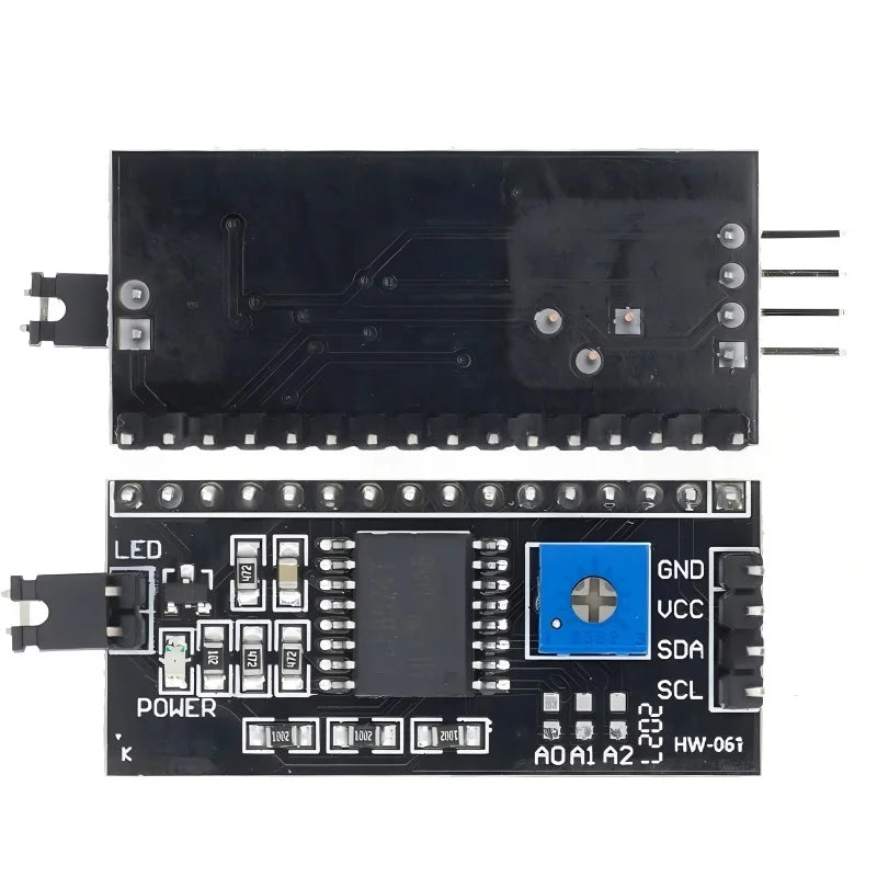 LCD 1602 2004 Module Blue Green Screen For Arduino LCD 16x2 20X4 Character UNO R3 Mega2560 Display PCF8574T IIC I2C Interface