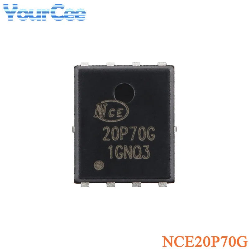 5Pcs NCE20P70G NCE30P50G NCE30P30G DFN-8(5x6) P-Channel 20V 70A 30V 50A 30A Enhanced Power MOSFET Field Effect Tube