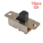 10pcs SS-23F19 (2P3T) Handle Height 5/6/7/9/10MM 3Gear 6Pin Car Refrigerator Large Current Toggle Slide DIP Switch 3/6A 250/125V