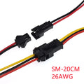 2/5/10Pairs JST 1.25 PH/SM2.5/XH 2.54 Pitch Male Female Wire Connector 2P 3P 4P 5P 6P JST Plug Jack Terminal Cable