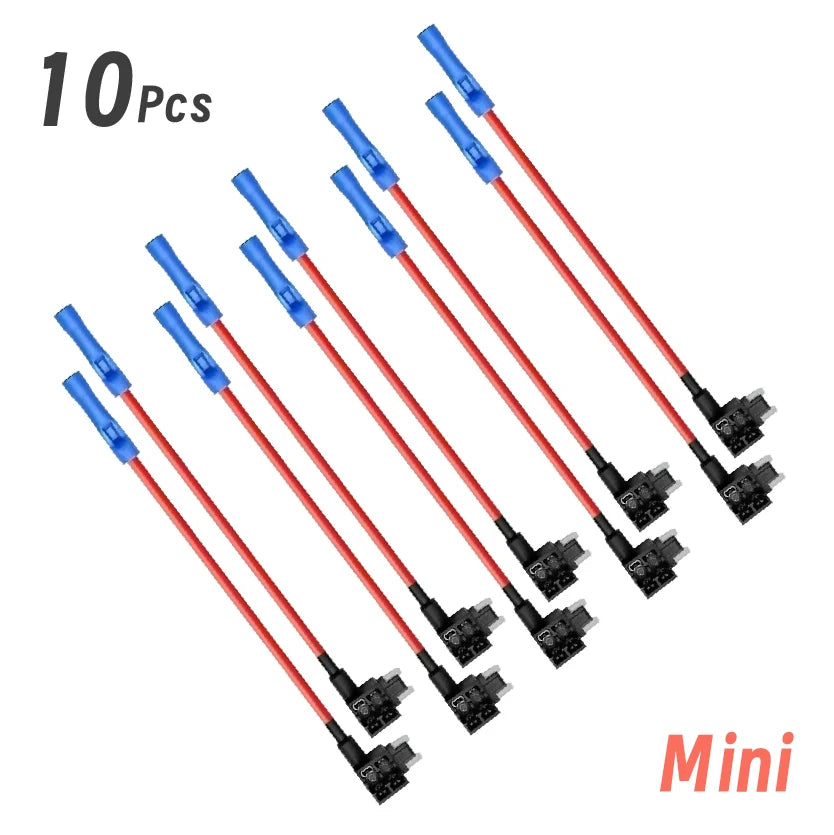 TAP Adapter Micro Standard ATM Blade Fuse MINI SMALL MEDIUM Size Car Fuse Holder Add-a-circuit