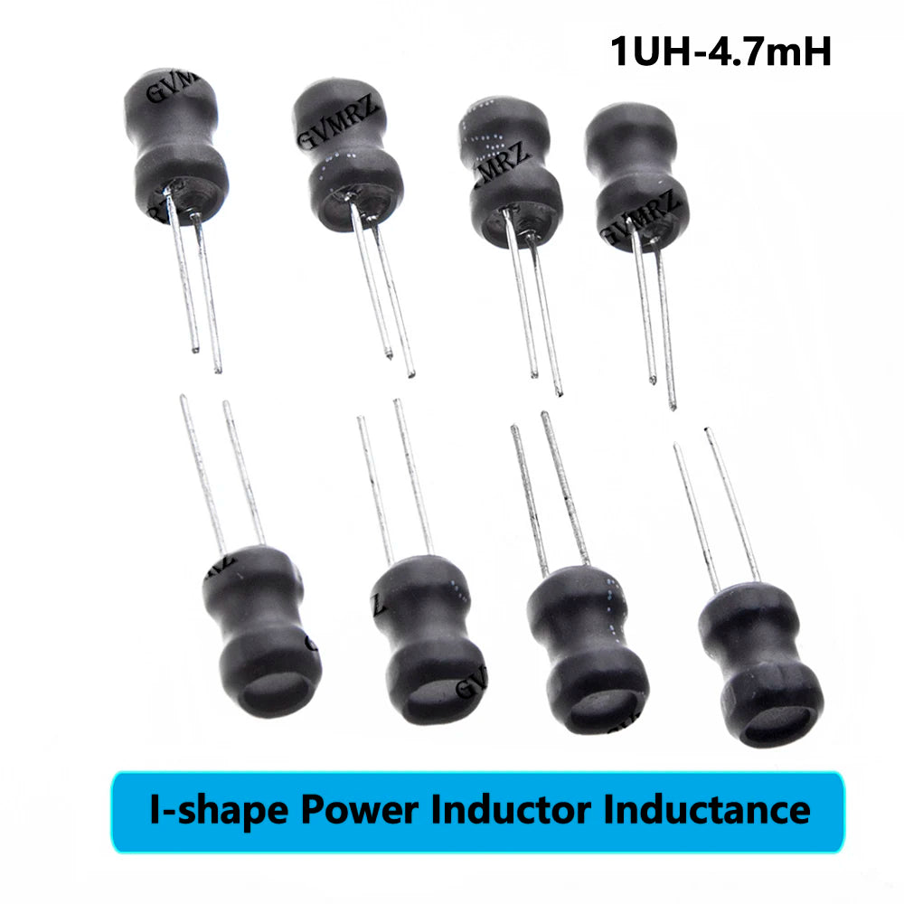10PCS 3.3MH 2.2MH 4.7MH 0608 6*8mm 10MH I-shape Power Inductor Inductance 1MH 68uh 100uh 150UH 220 330 470 uH Copper Coi