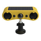 129Db Solar Sound Light Motion Sensor Alarm Built in 13Different Siren LED Lamp Solar Infrared Induction Alarm