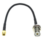 RG58 UHF PL259 SO239 TO SMA Male Female Plug Jack Crimp Coaxial Connector RF pigtail Jumper antenna extension wire Coax cable