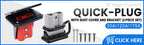 2pcs 50A 75A 175A 3P Battery Power Connector Kit Quick Disconnect Plug 600V Car Forklift Battery Charging Electrical Connectors