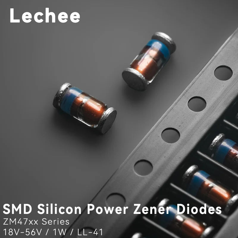 50PCS/lot 1W SMD Power Zener Diodes LL-41 18V 20V 22V 24V 27V 30V 33V 36V 39V 47V 51V 56V