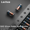 50PCS/lot 1W SMD Power Zener Diodes LL-41 18V 20V 22V 24V 27V 30V 33V 36V 39V 47V 51V 56V
