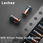 50PCS/lot 1W SMD Power Zener Diodes LL-41 18V 20V 22V 24V 27V 30V 33V 36V 39V 47V 51V 56V