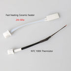 Ceramic Heater Thermistor For Anycubic Kobra 3 Hotend Upgrade Kobra 3 Print Head 24V 60W Heating Tube Kobra 3 Combo Accessories