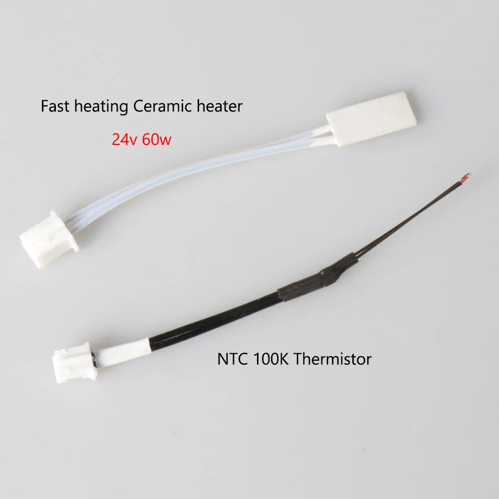 Ceramic Heater Thermistor For Anycubic Kobra 3 Hotend Upgrade Kobra 3 Print Head 24V 60W Heating Tube Kobra 3 Combo Accessories