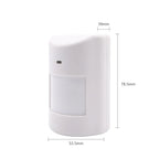 1/3pc 433MHz Indoor Wireless PIR Motion Sensor Detector Battery Powered Wide Angle Detection Range for Burglar Home Alarm System