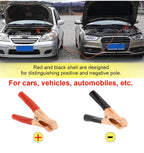 Crocodile Electrical Battery Clamp, Alligator Clips, Test Connector for Jumper Cables Boost, Car Caravan Van, 150A