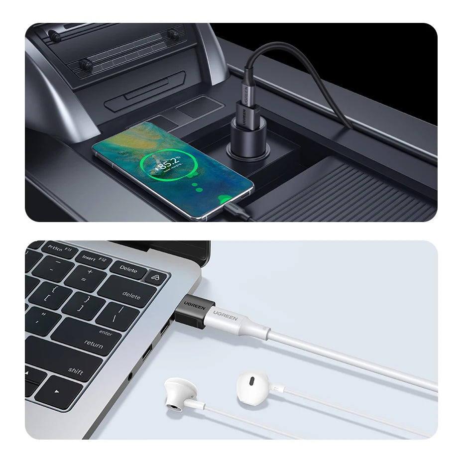 UGREEN USB 3.1 Type C OTG Adapter USB A Male to USB C Female Cable Converters For Macbook Samsung S10 Huawei USB To Type-c OTG