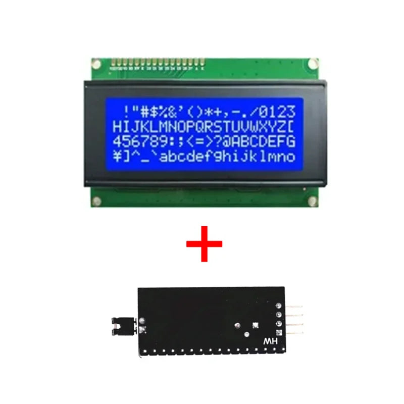 3.3V LCD Board 2004 20X4 2004A 20X4 Blue Or Yellow Screen LCD2004+IIC I2C Adpater Display LCM Module For 3D STM32 ARD DIY Board